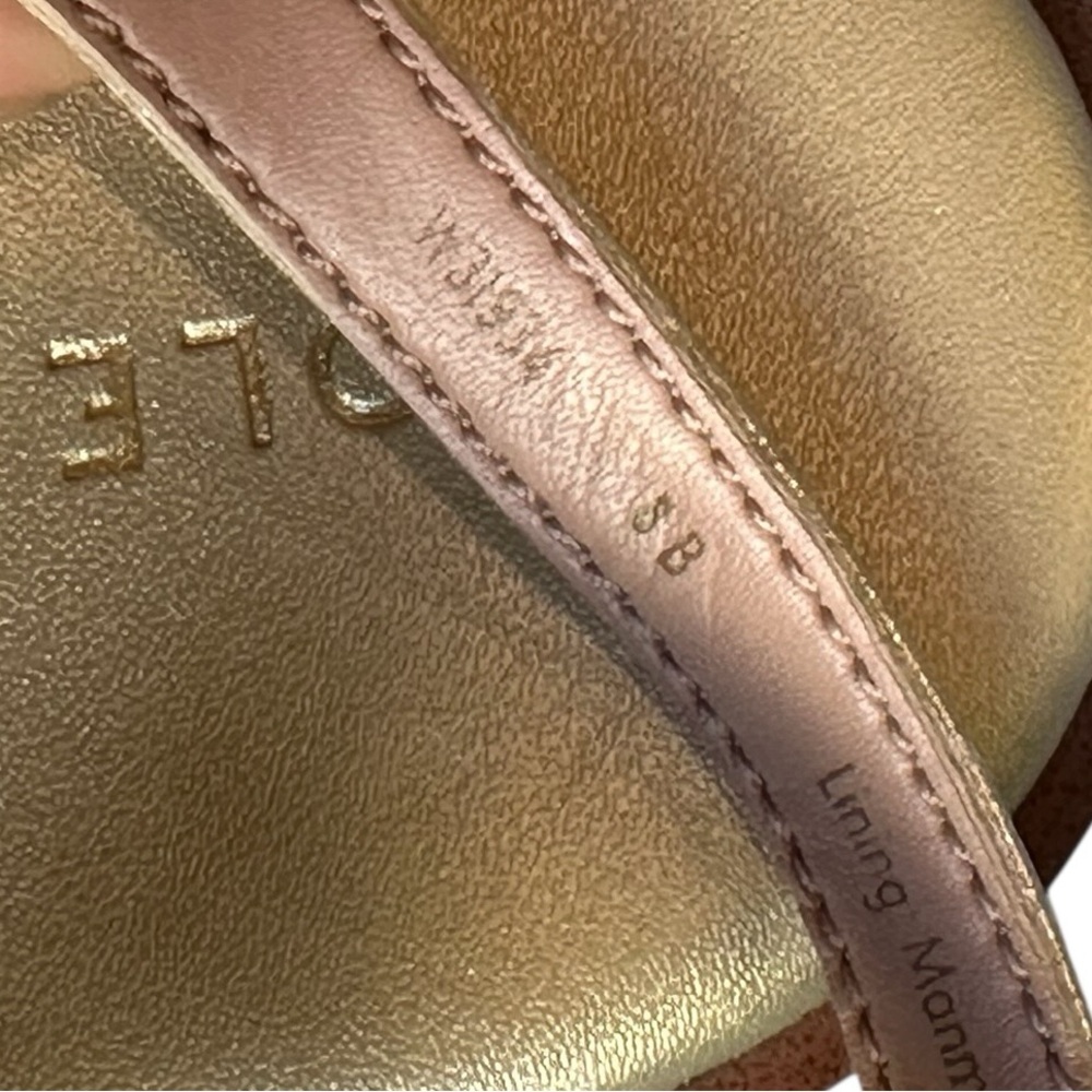 NEW Cole Haan Flynn Strappy Sandal in Soft Gold Metallic Leather - Size 7 - Picture 8 of 11